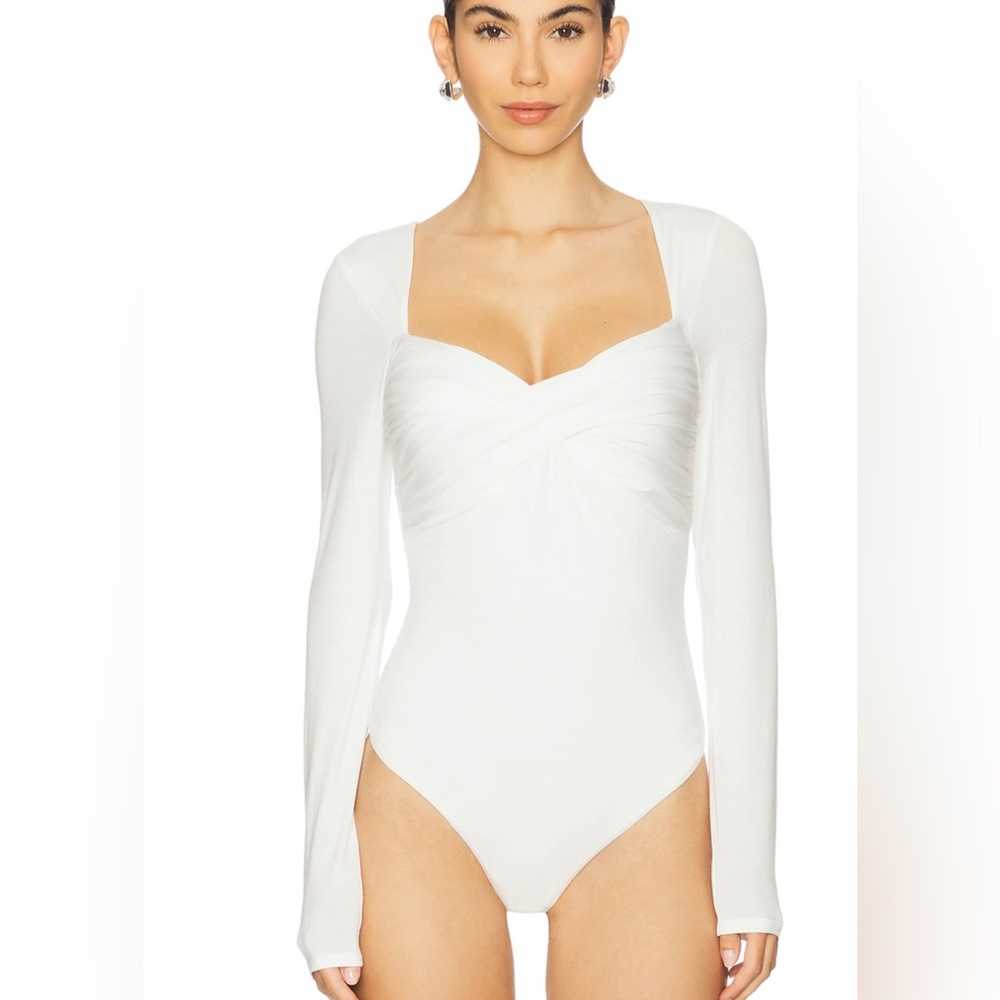 Lovers and Friends Mikka Bodysuit in White size XS